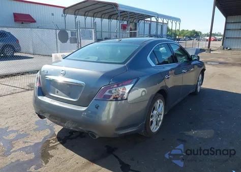 2014 Nissan Maxima 3.5 Sv z USA, uszkodzony, nr VIN 1N4AA5AP2EC909623